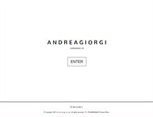 Tablet Screenshot of andreagiorgi.info