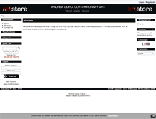 Tablet Screenshot of eshop.andreagiorgi.info